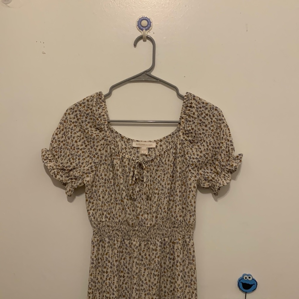 monteau los angeles flower dress